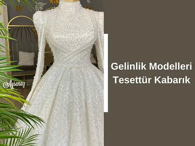 Gelinlik Modelleri Tesettür Kabarık