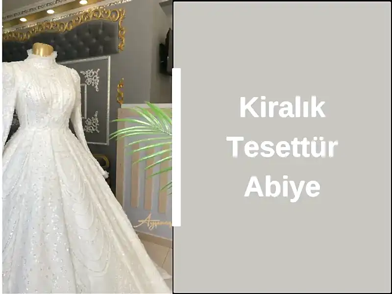 Kiralık Tesettür Abiye