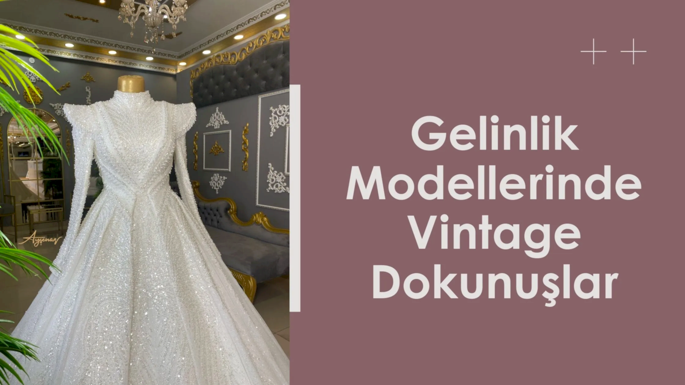 Gelinlik Modellerinde Vintage Dokunuşlar