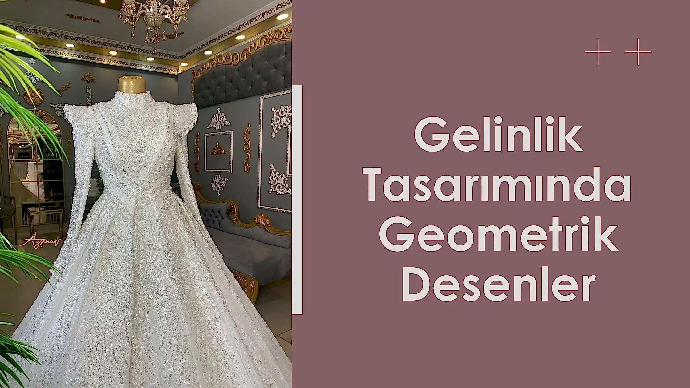 Gelinlik Tasarımında Geometrik Desenler