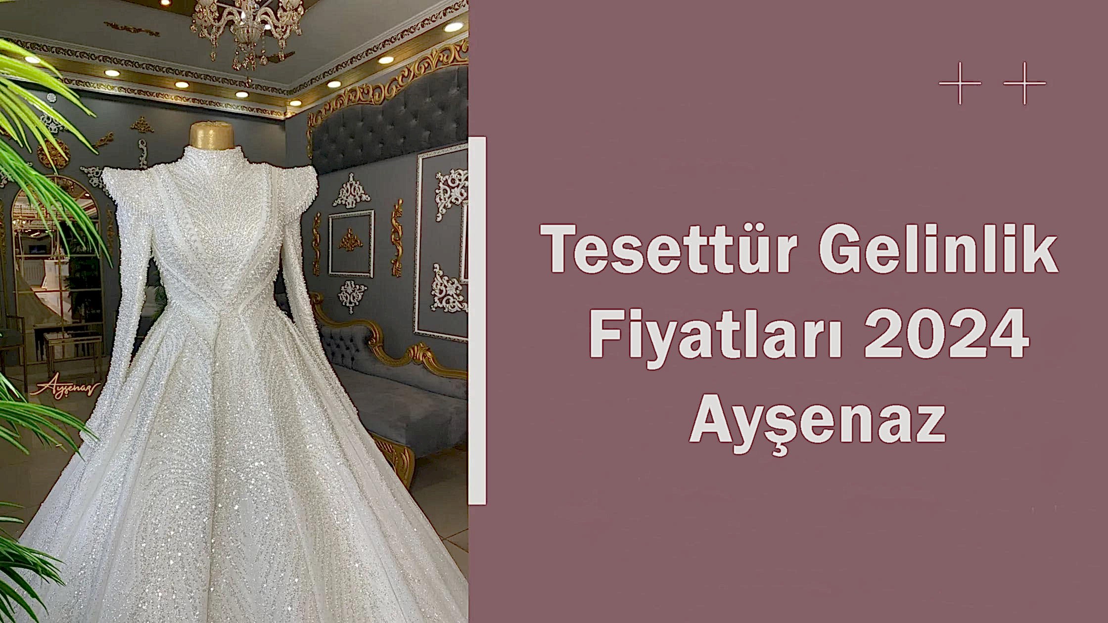 Tesettür Gelinlik Fiyatları 2024 Ayşenaz