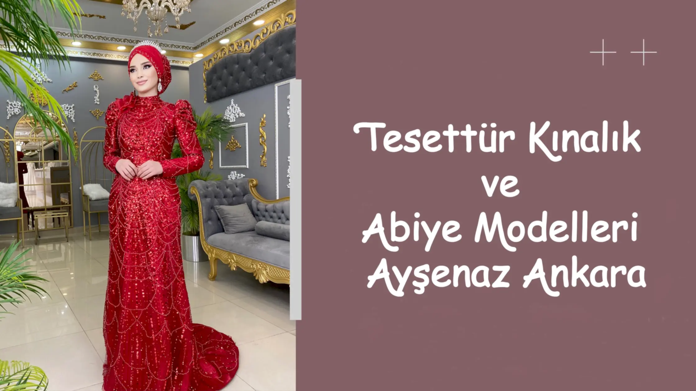 Tesettür Kınalık ve Abiye Modelleri Ayşenaz Ankara