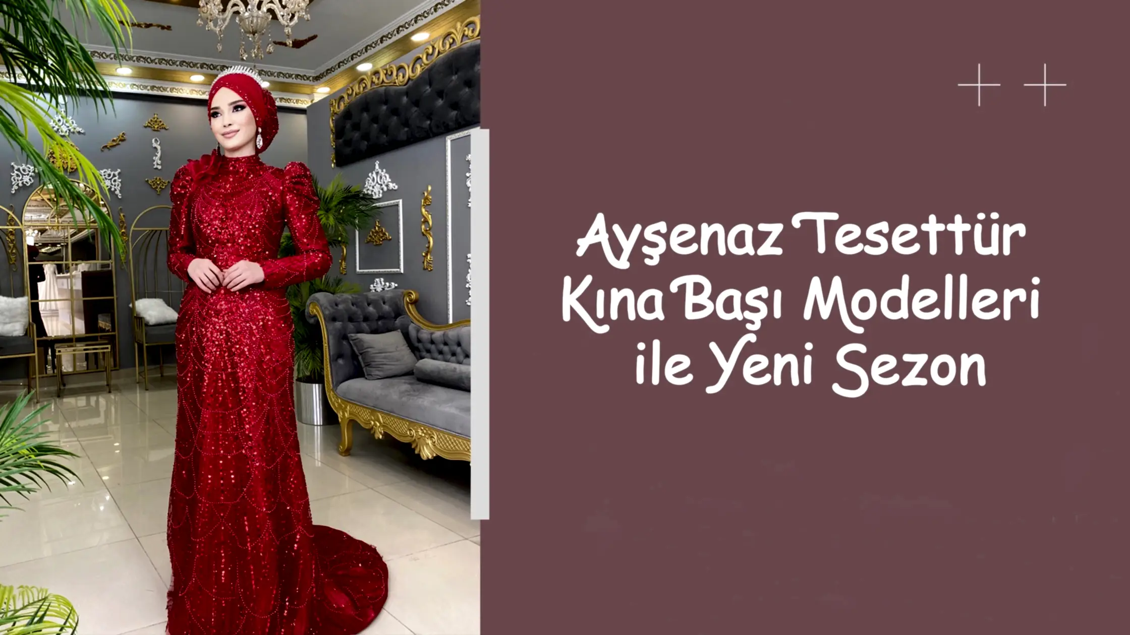 Ayşenaz Tesettür Kına Başı Modelleri ile Yeni Sezon