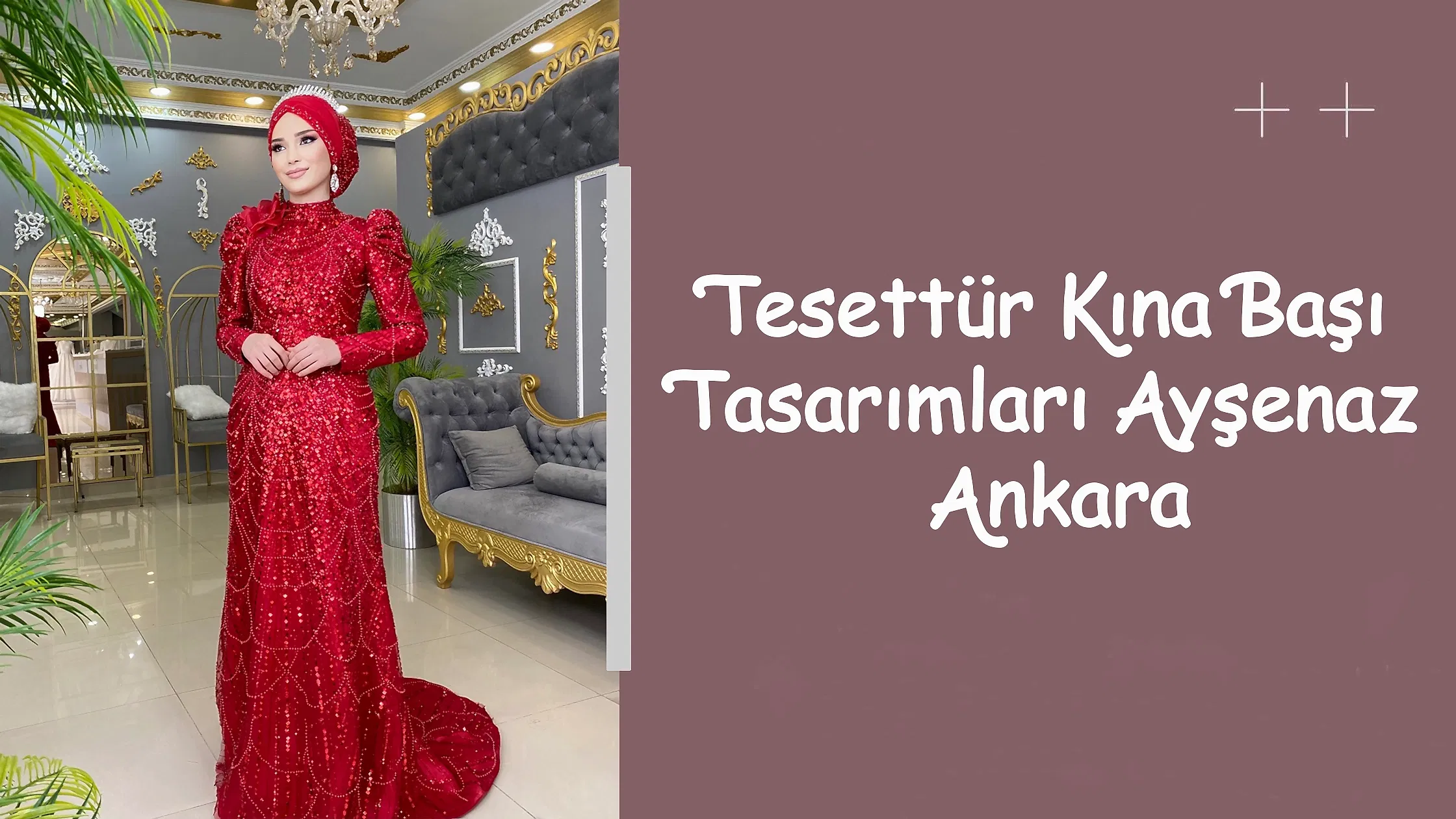 Tesettür Kına Başı Tasarımları Ayşenaz Ankara