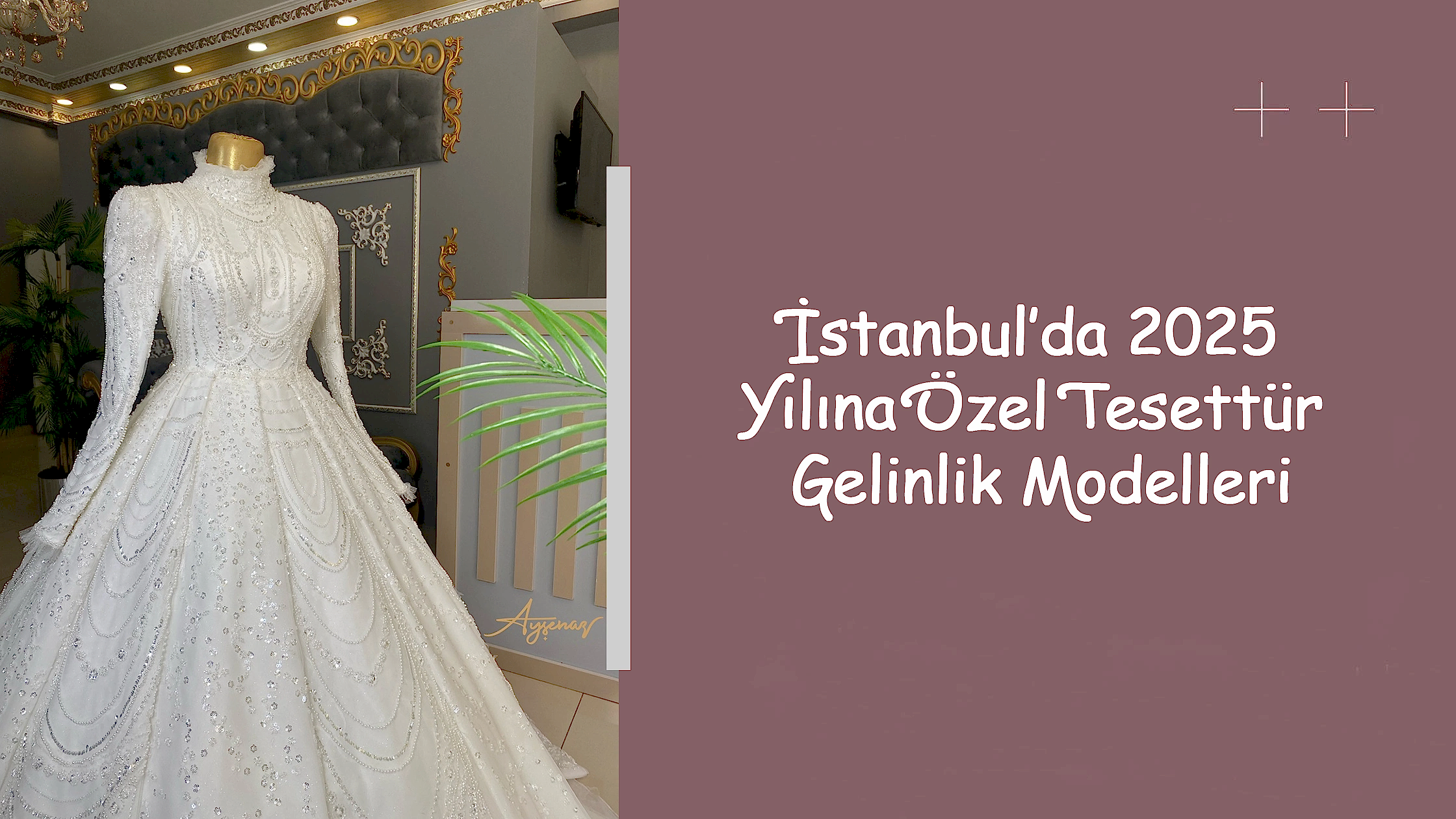 İstanbul’da 2025 Yılına Özel Tesettür Gelinlik Modelleri