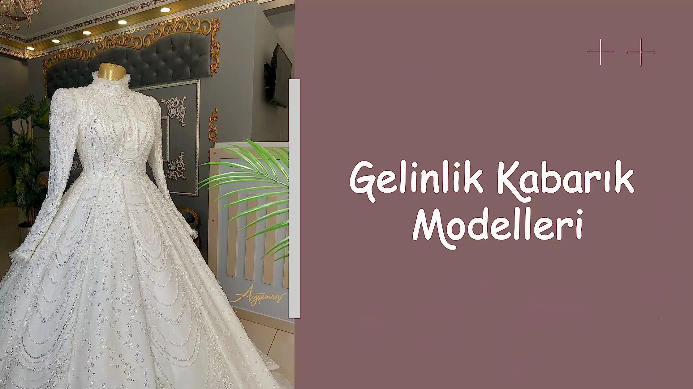 Gelinlik Kabarık Modelleri