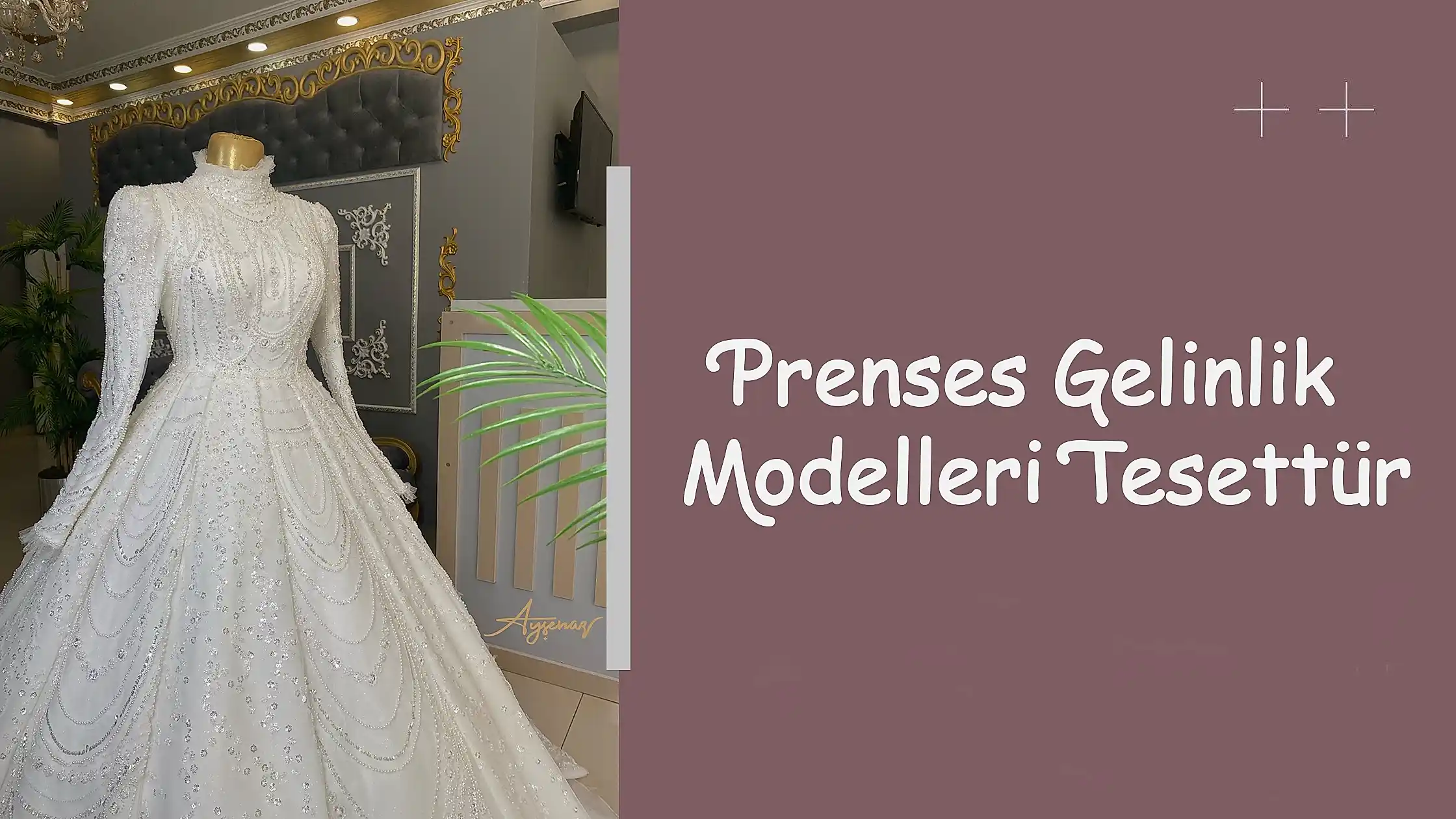 Prenses Gelinlik Modelleri Tesettür