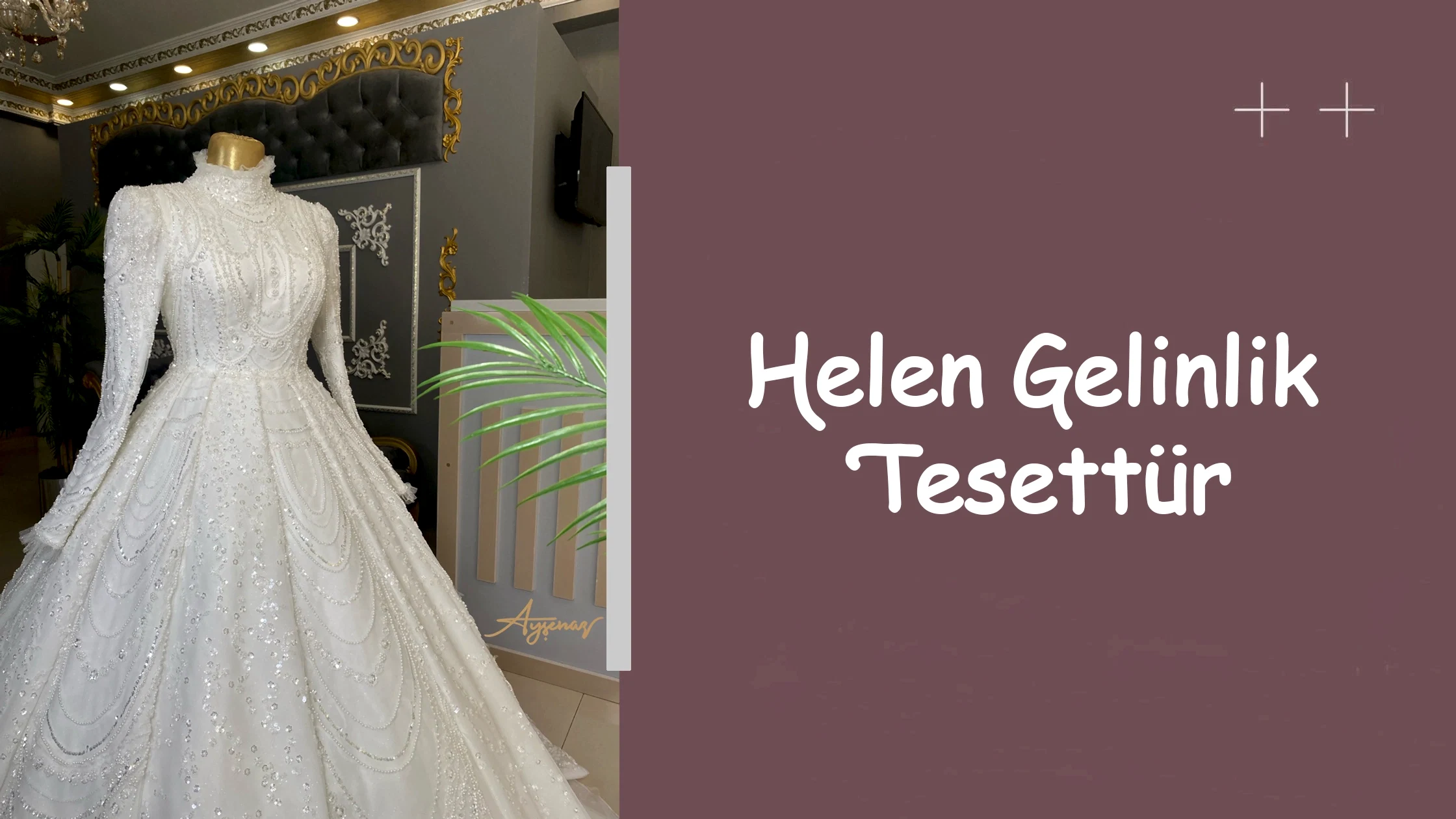 Helen Gelinlik Tesettür