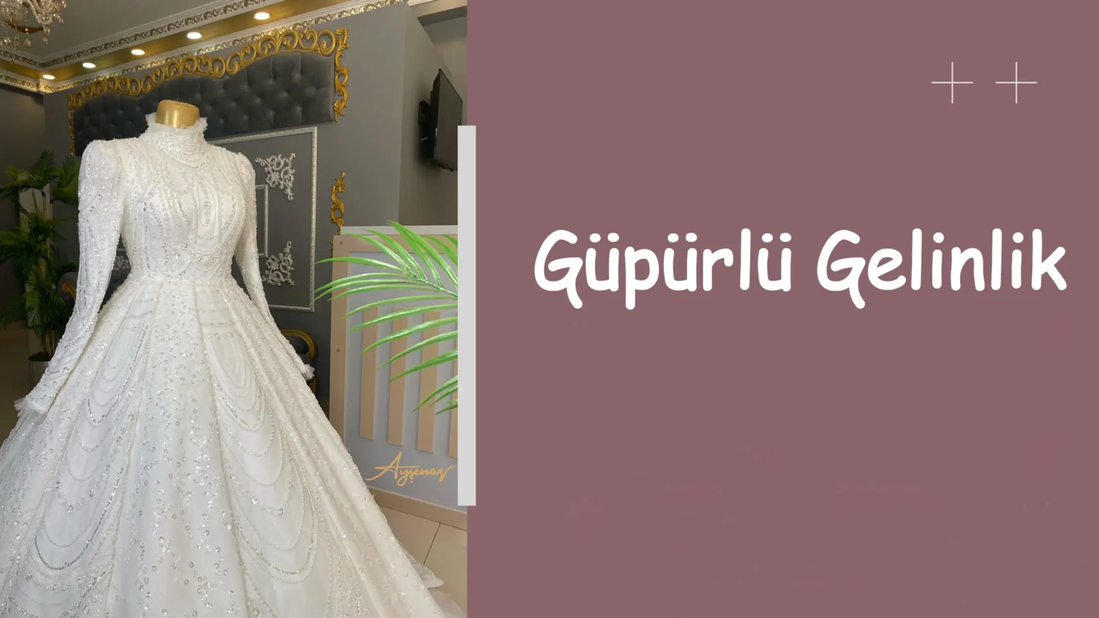 Güpürlü Gelinlik