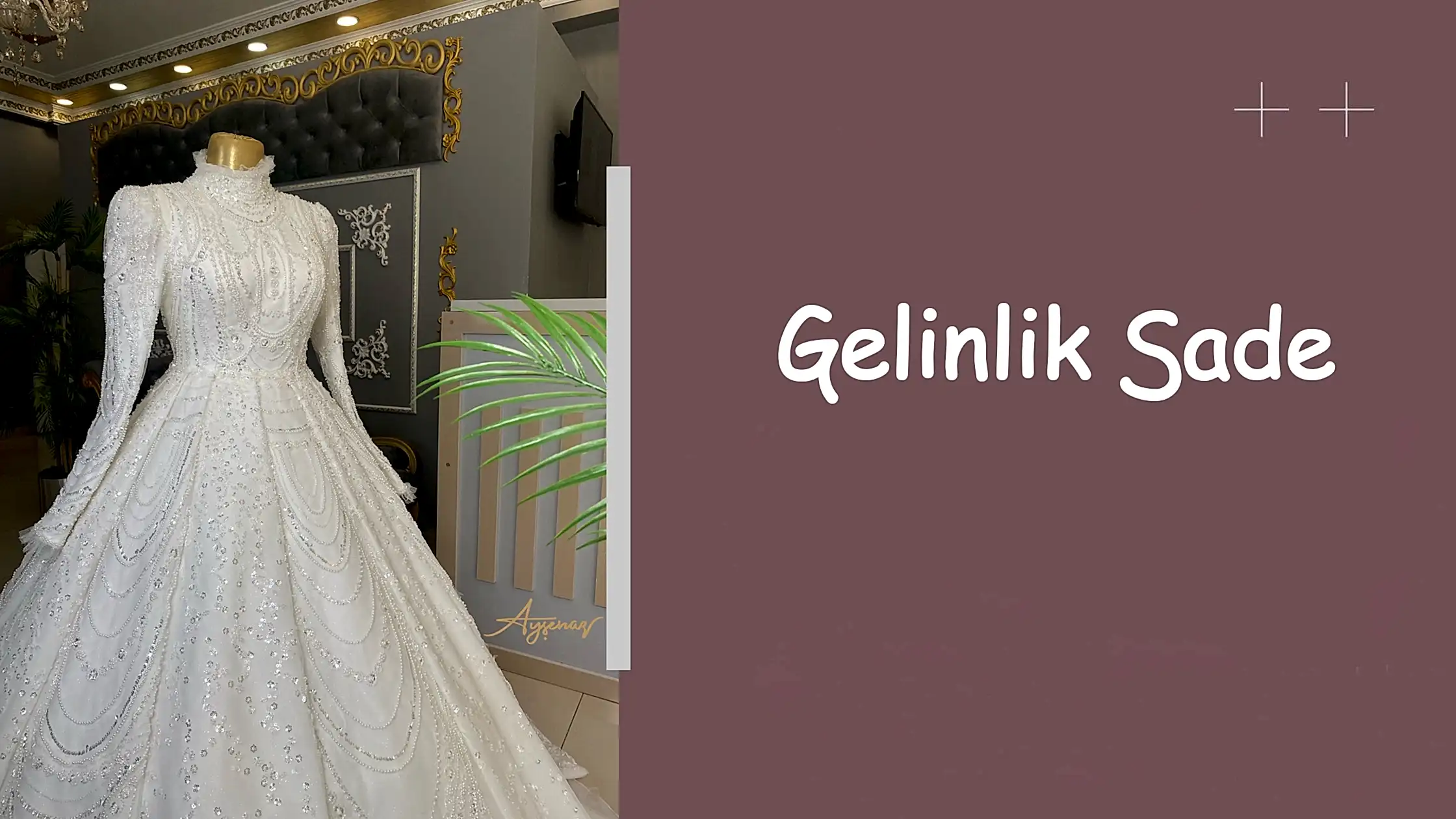 Gelinlik Sade