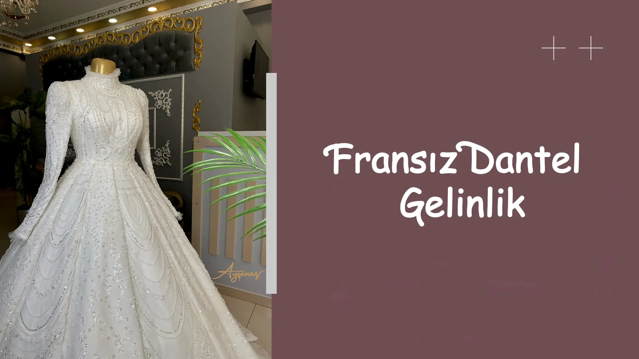 Fransız Dantel Gelinlik