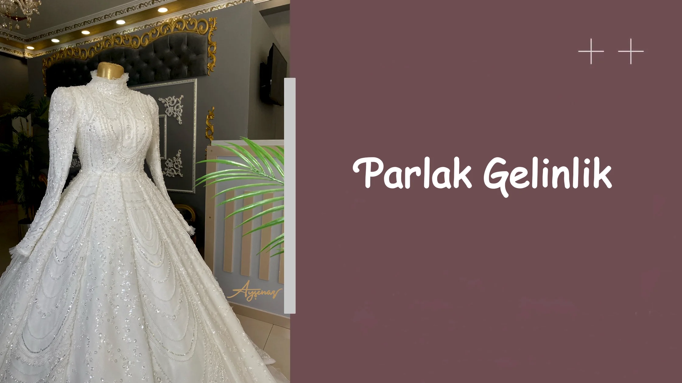 Parlak Gelinlik