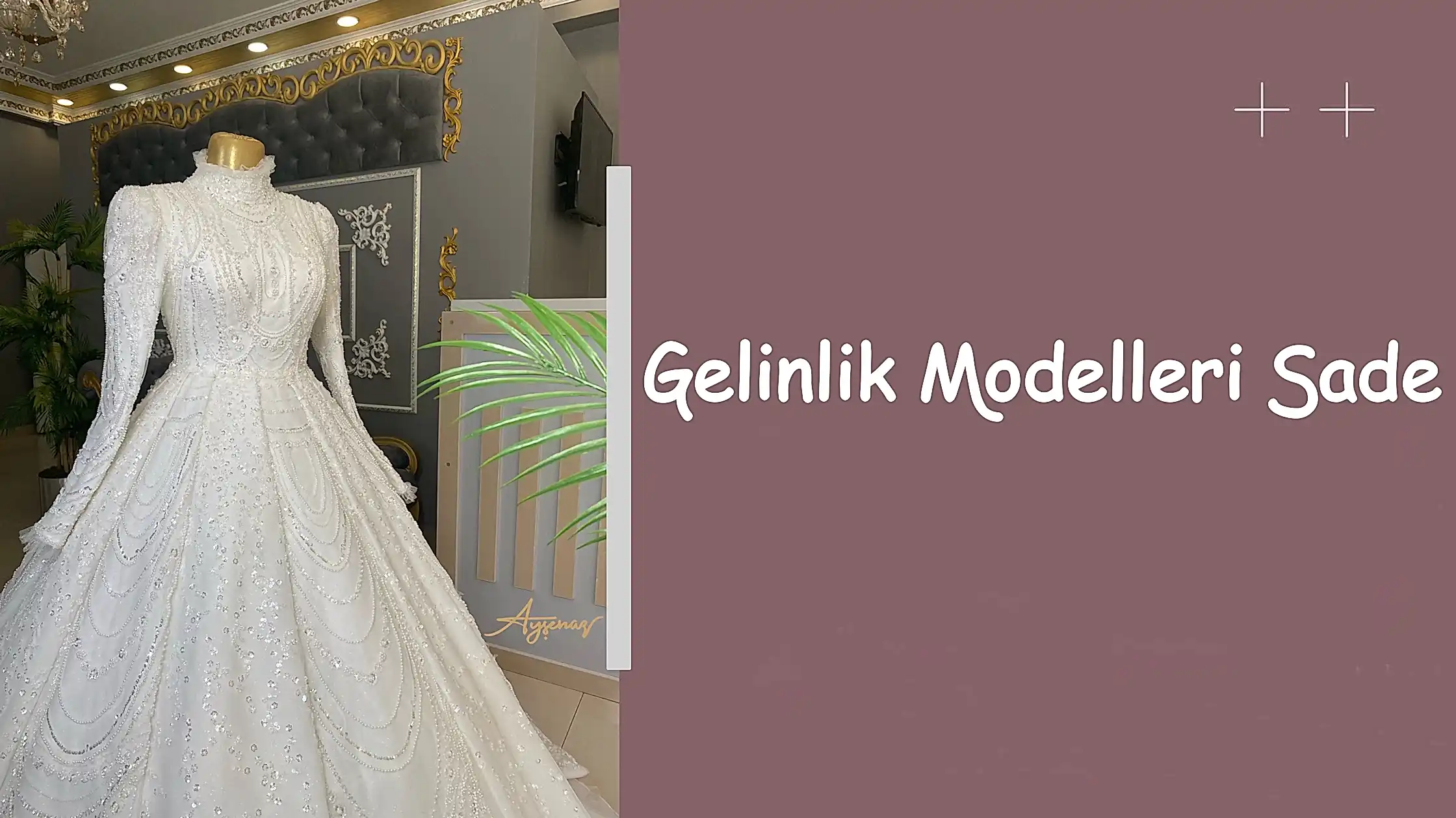 Gelinlik Modelleri Sade