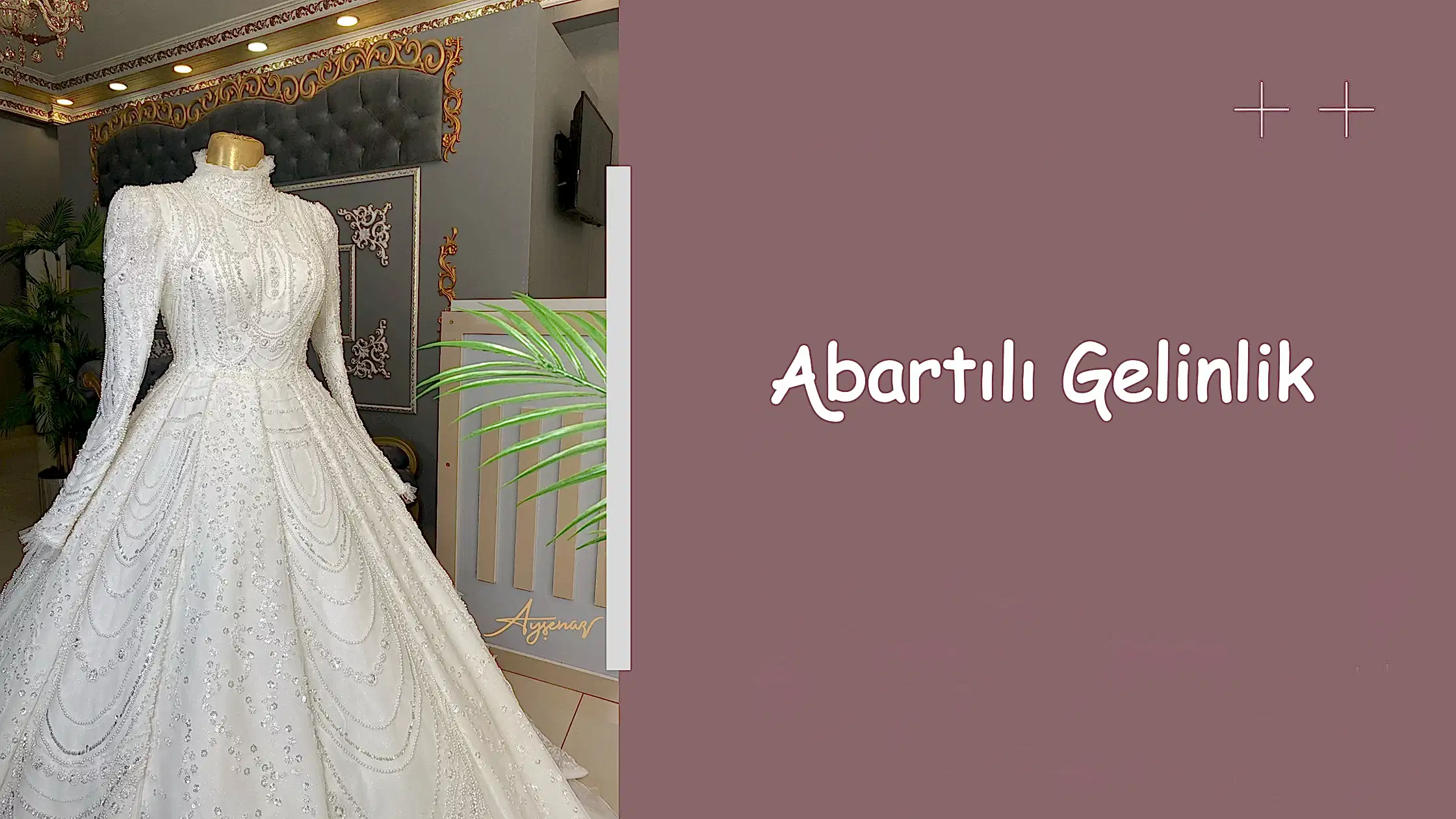 Abartılı Gelinlik