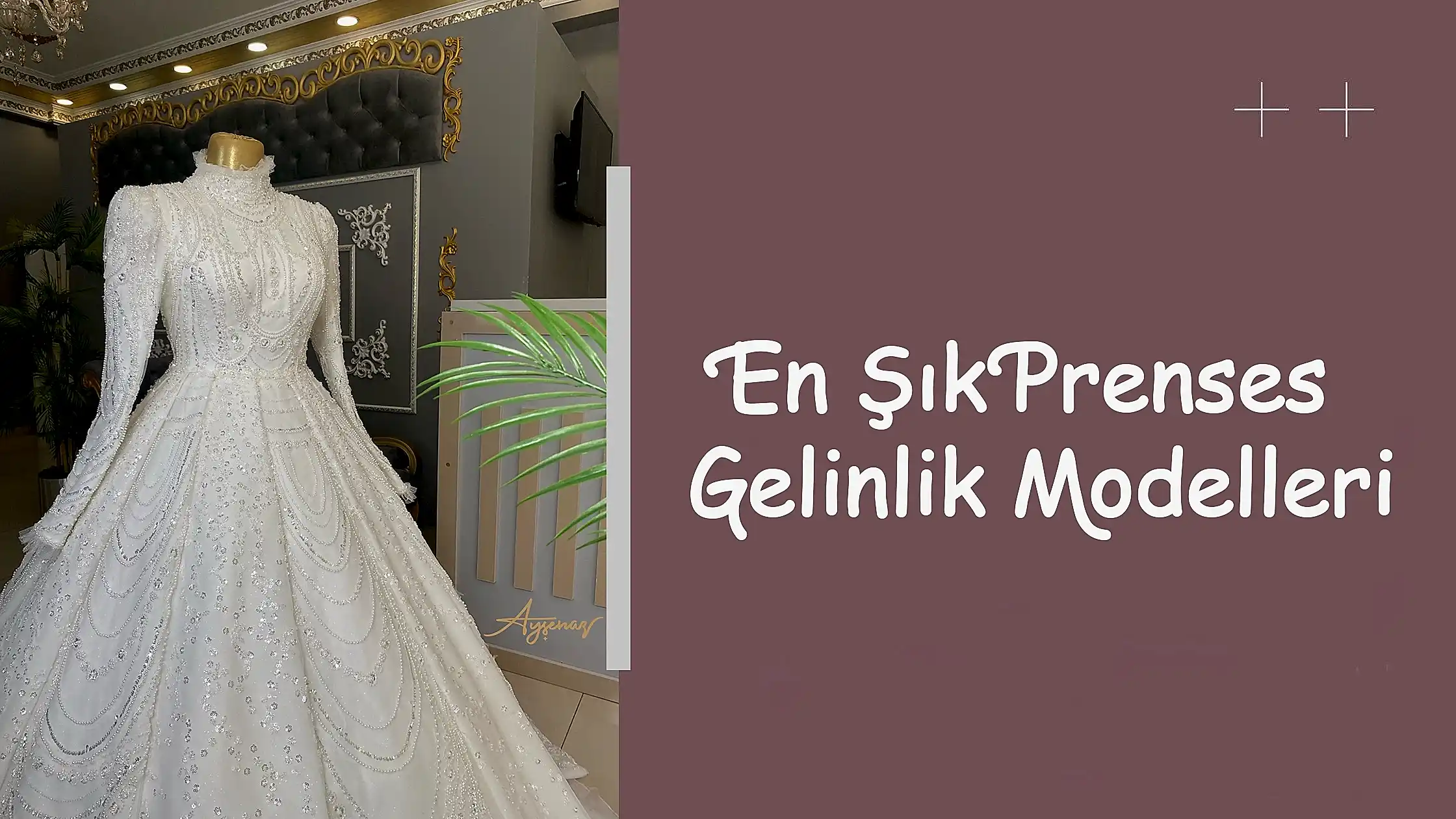 En Şık Prenses Gelinlik Modelleri