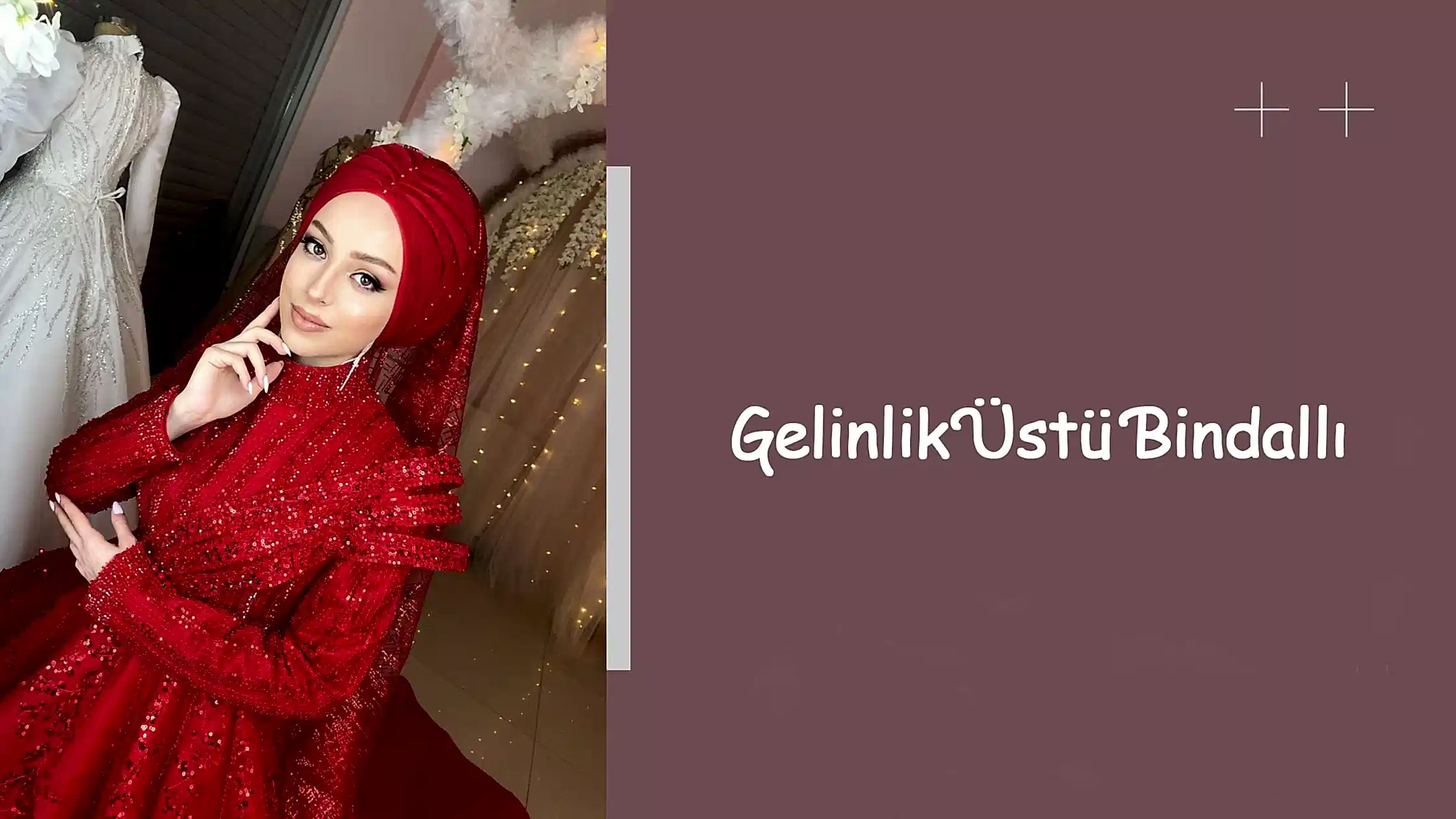 Gelinlik Üstü Bindallı