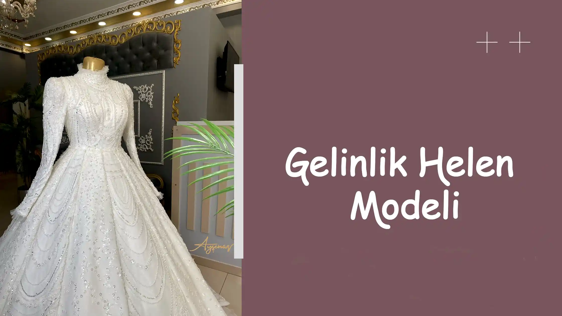 Gelinlik Helen Modeli