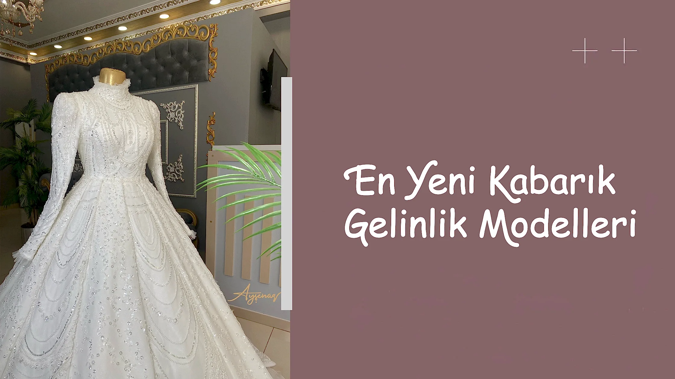 En Yeni Kabarık Gelinlik Modelleri