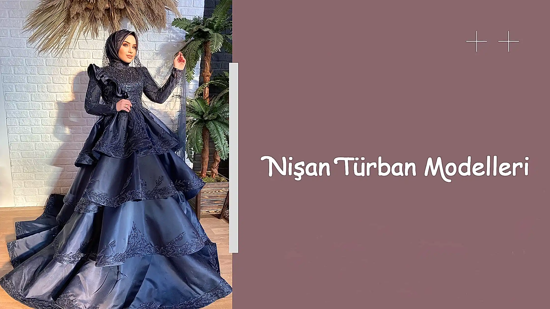 Nişan Türban Modelleri