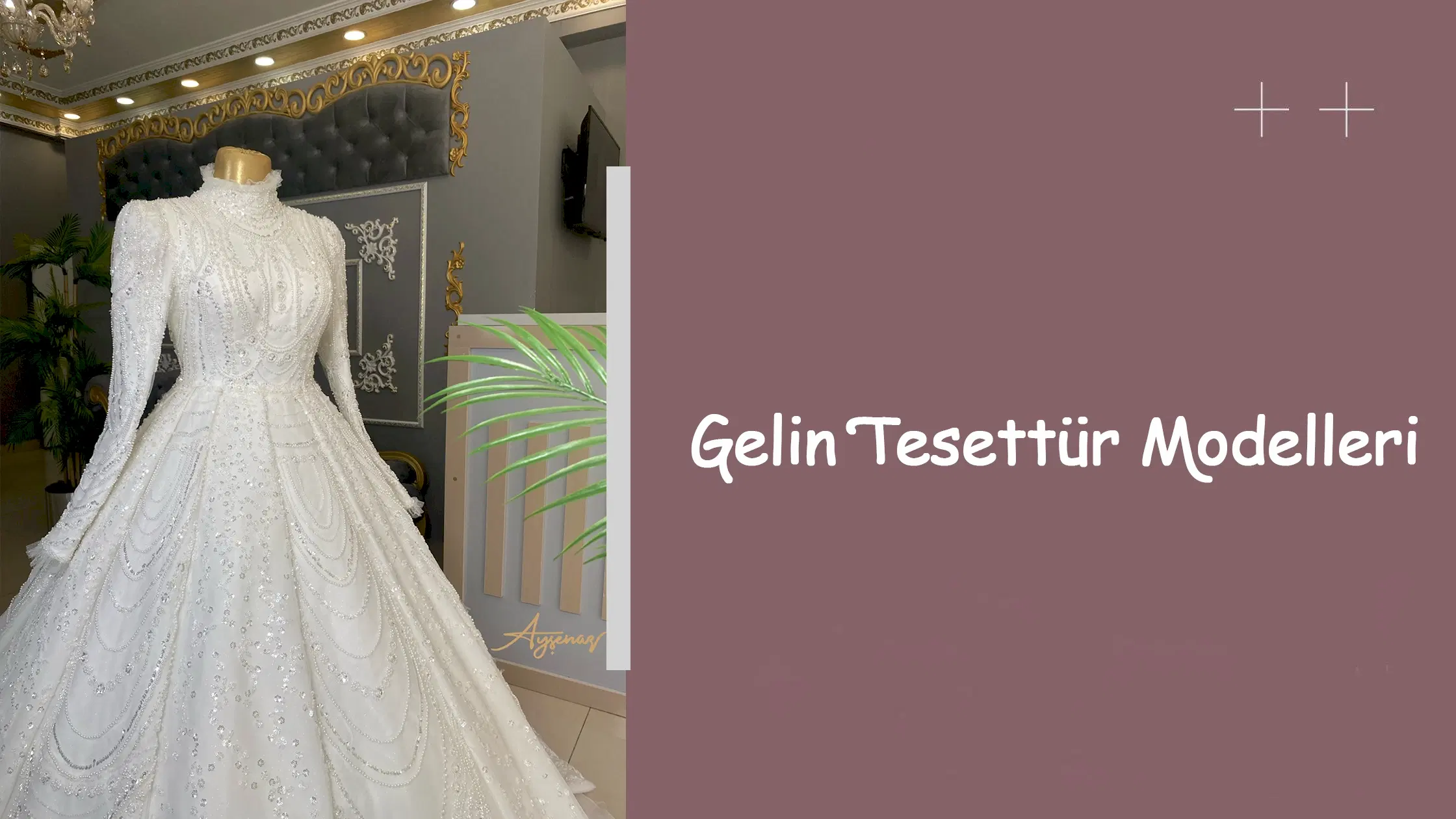 Gelin Tesettür Modelleri