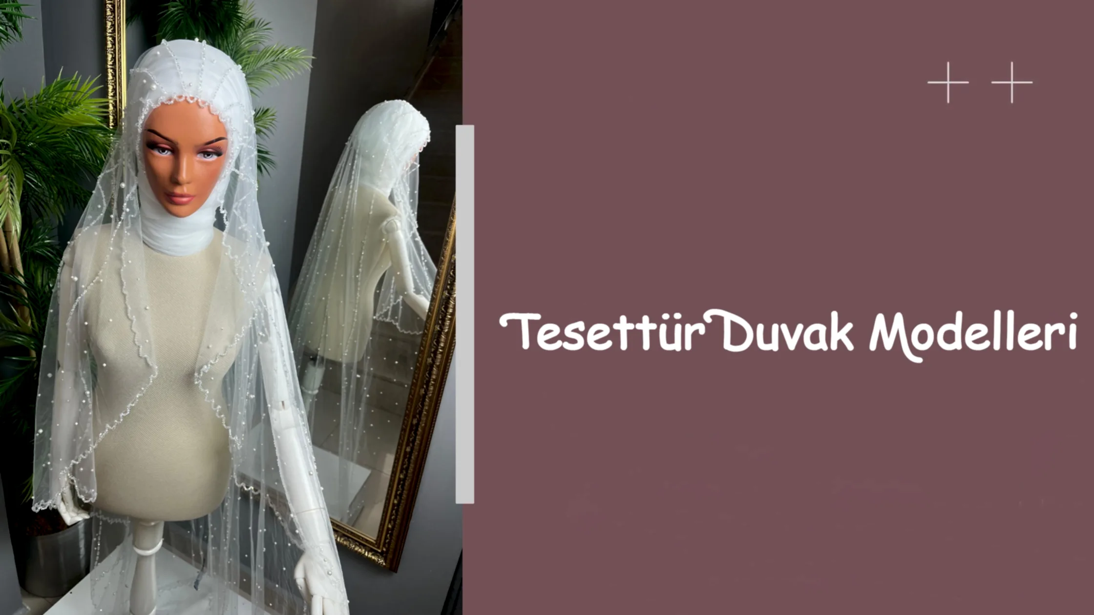 Tesettür Duvak Modelleri