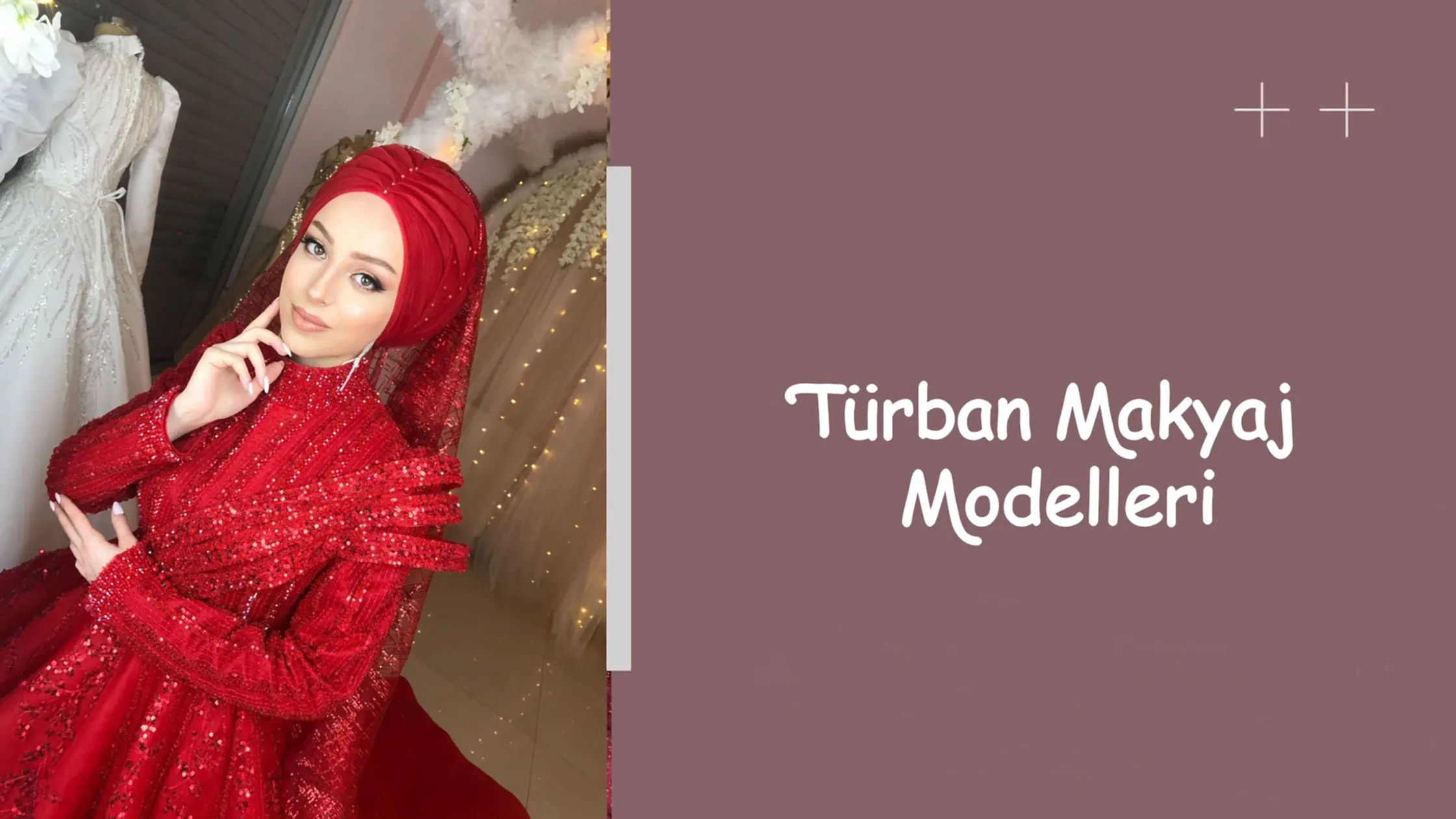 Türban Makyaj Modelleri