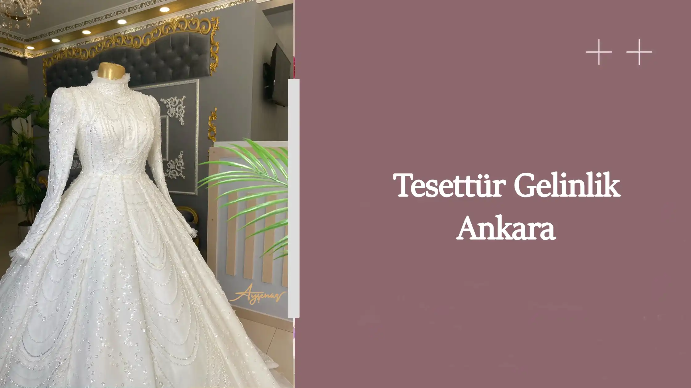 Tesettür gelinlik Ankara