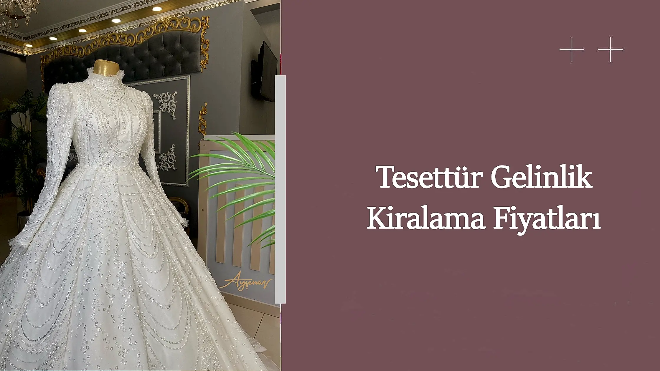 Tesettür gelinlik kiralama fiyatları