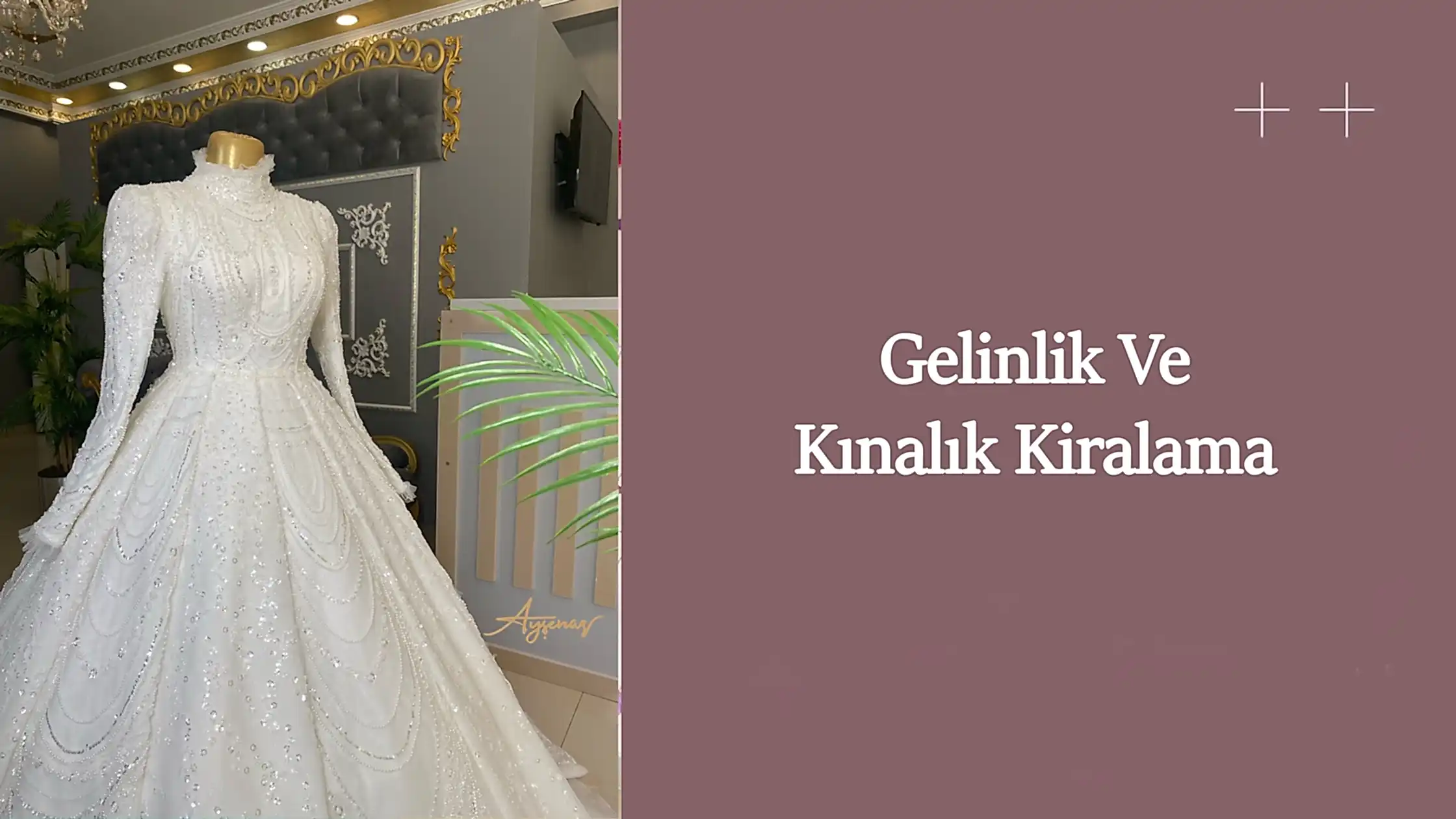 Gelinlik ve kınalık kiralama