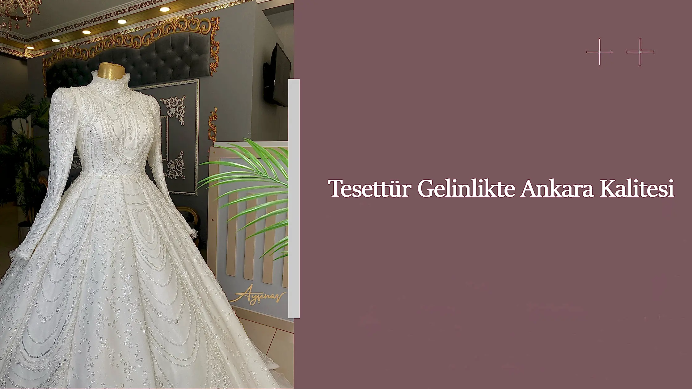 Tesettür Gelinlikte Ankara Kalitesi